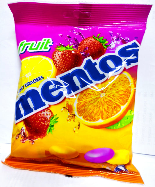 Mentos Chewy Dragees Fruit 135g