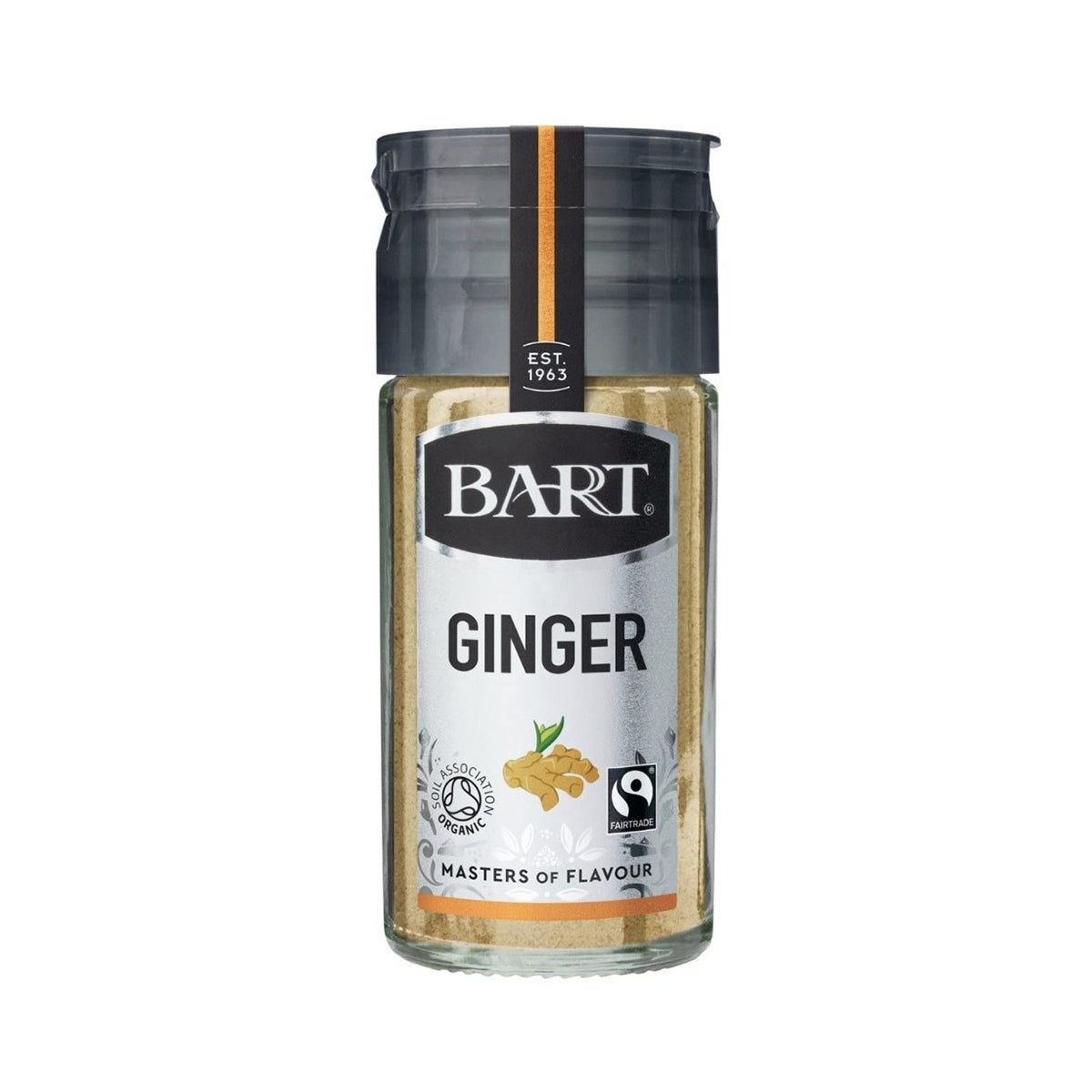 BART GROUND GINGER (FAIRTRADE ORGANIC) 6x28G