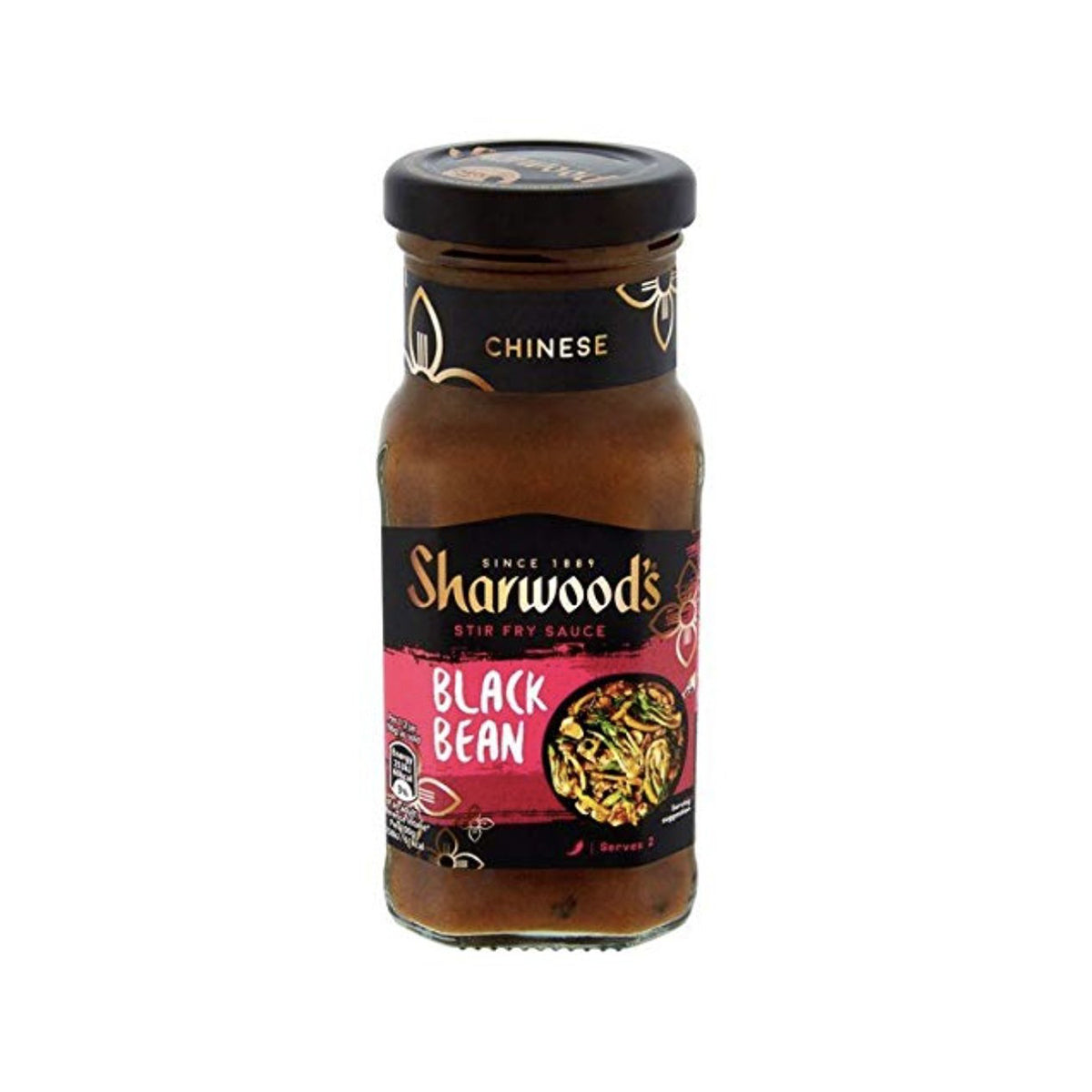 SHARWOOD'S S/F BLACK BEAN SAUCE 6x195G