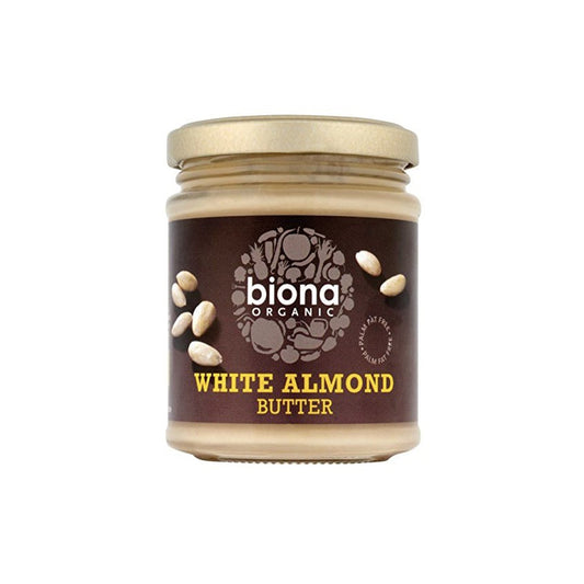BIONA WHITE ALMOND BUTTER ORGANIC 6x170G
