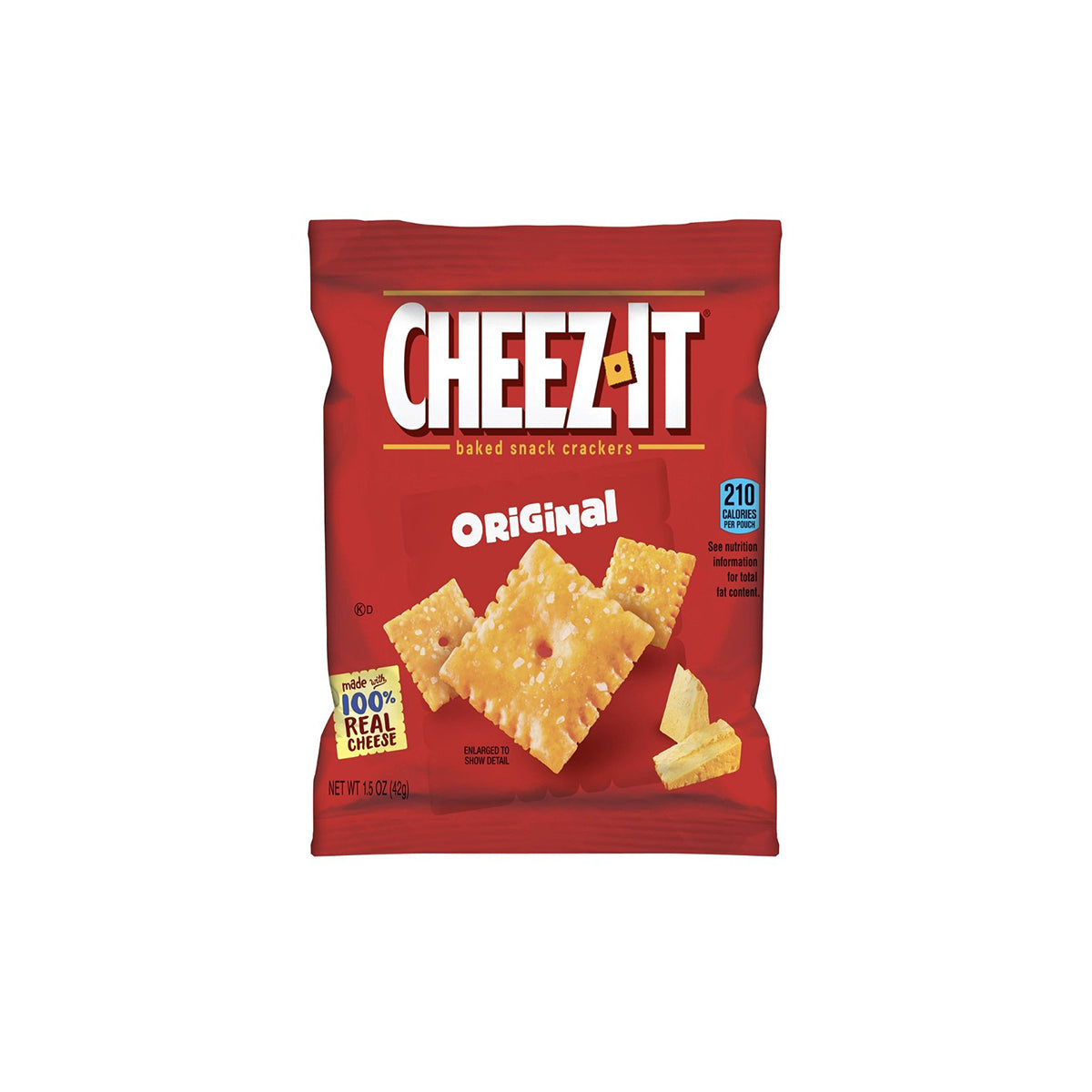 CHEEZ-IT ORIGINAL BAKED SNACK CRACKERS 6X3 OZ