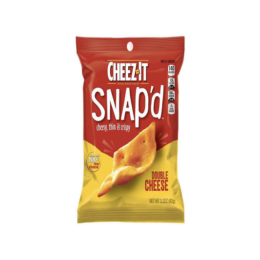 CHEEZ-IT SNAP'D DOUBLE CHEESE 6X2.2 OZ