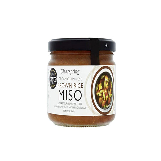 CLEARSPRING BROWN RICE MISO JAR 6x300G