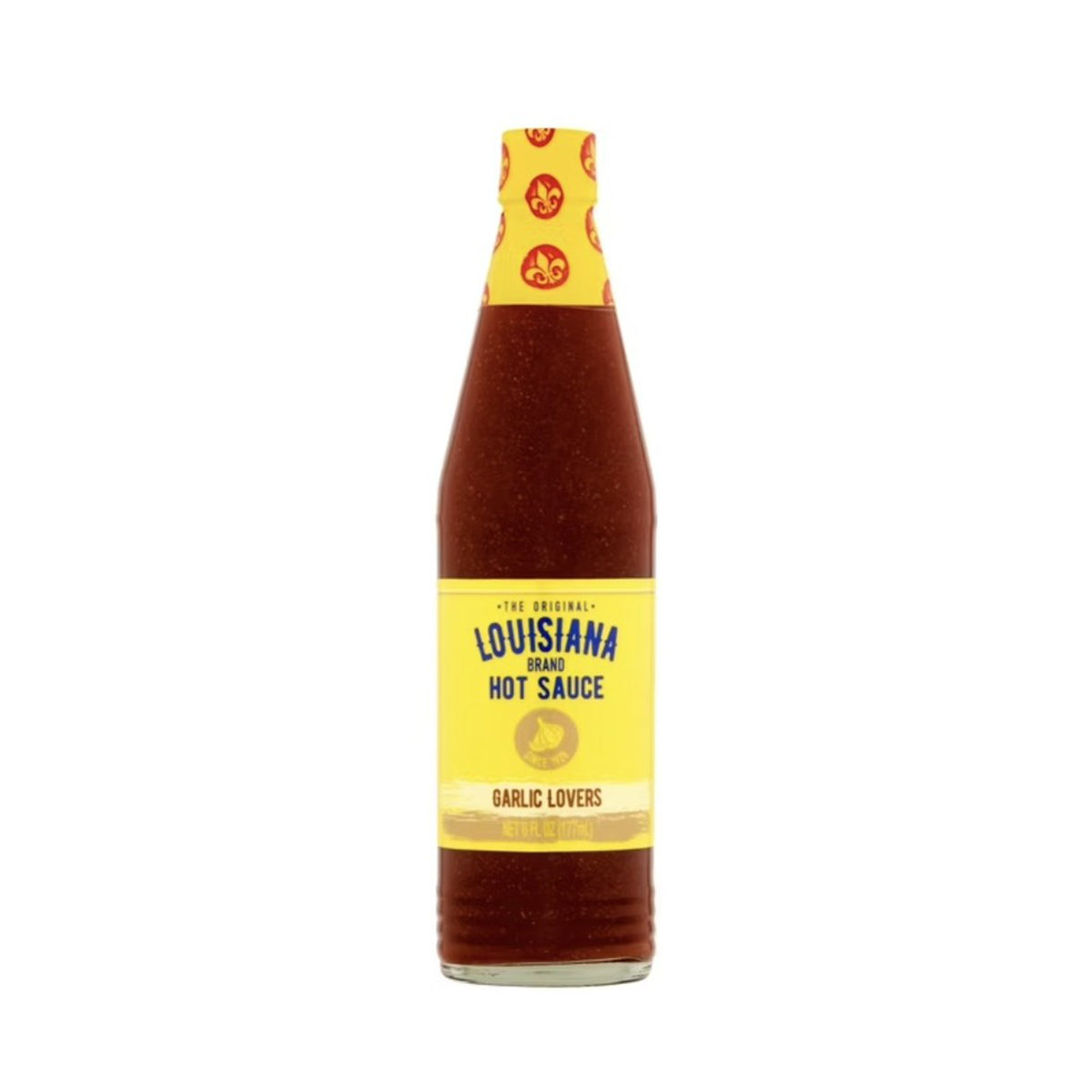 LOUISIANA BRAND GARLIC LOVERS HOT SAUCE 12X6 FL OZ