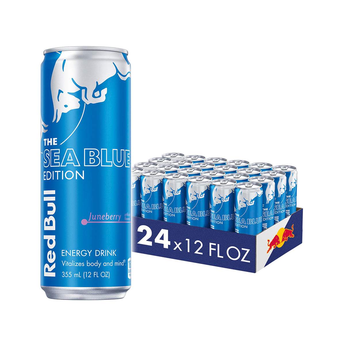 Red Bull Juneberry Taurine & B Vitamins, 12 Fl Oz, Pack of 24 Cans