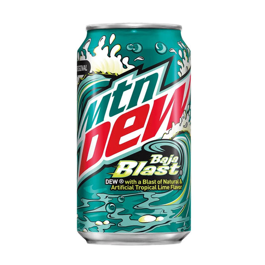 Mountain dew baja blast can 355ml