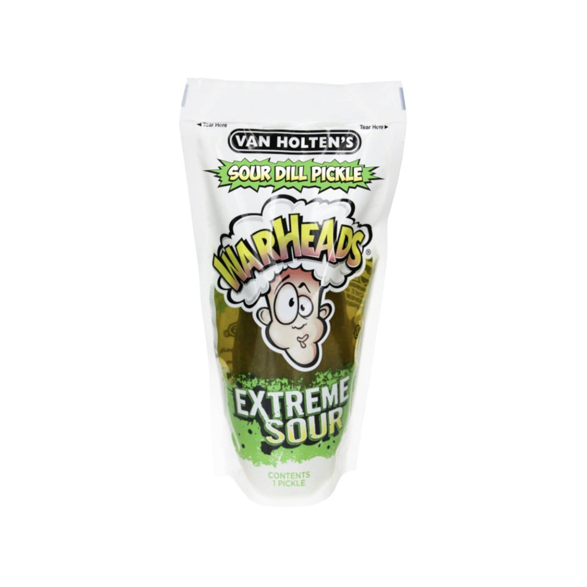 VAN HOLTEN WARHEAD FLAVORED PICKLE 12X1 OZ