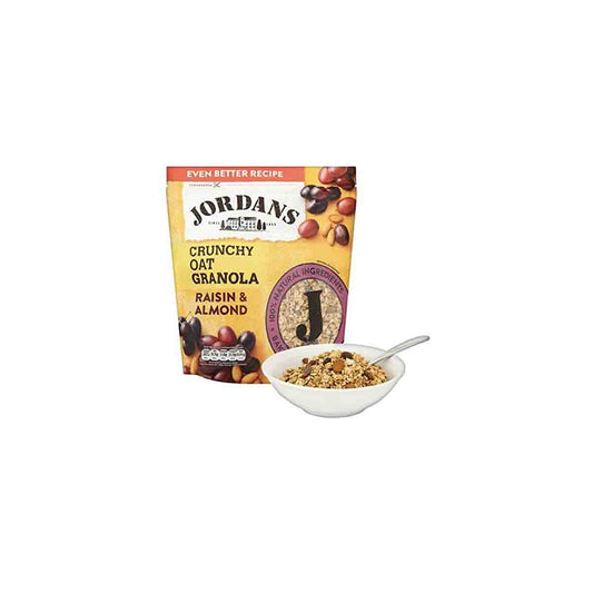 JORDANS CRUNCHY OAT RAISIN ALMOND HONEY 4x750G