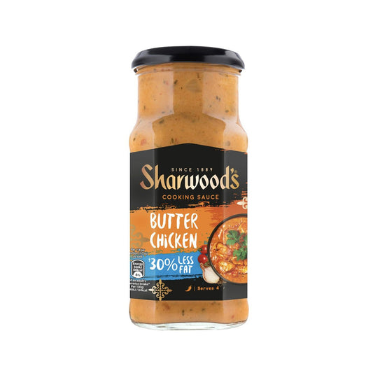 SHARWOOD'S BUTTER CHICKEN 30% LESS FAT 6x420G