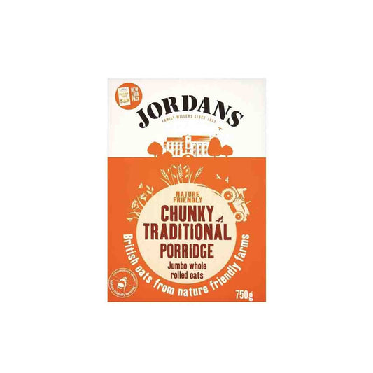 JORDANS CHUNKY TRADITIONAL OAT PORRIDGE 6x750G