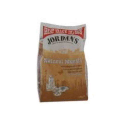JORDANS NATURAL MUESLI WITH FRUIT & NUT 4x1000G