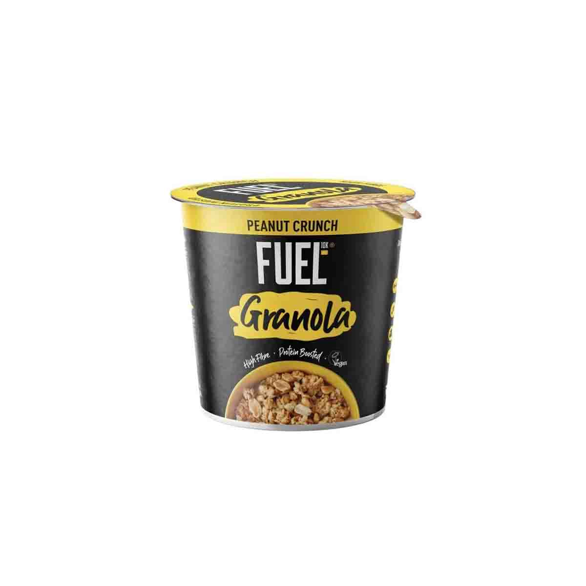 FUEL CRUNCHY NUT GRANOLA POTS 8x70G