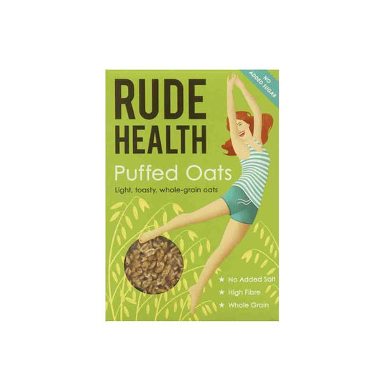 RUDE HEALTH PUFFED OATS CEREAL 8x175G