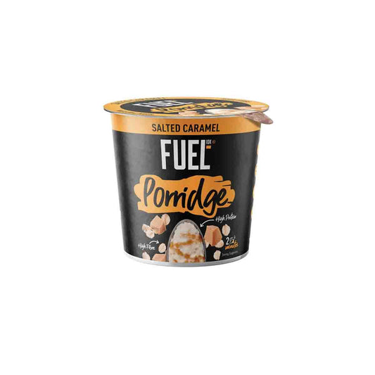 FUEL SALTED CARAMEL PORRIDGE POTS 8x70G