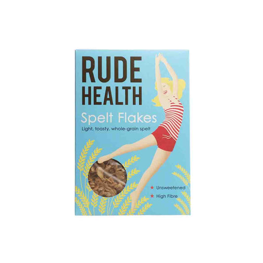 RUDE HEALTH SPELT FLAKES CEREAL 8x300G