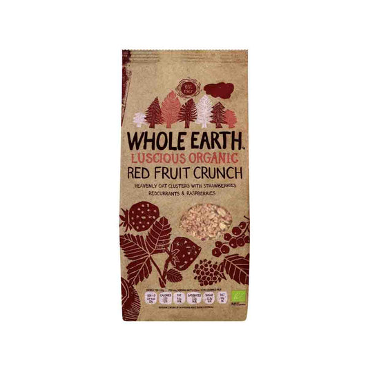 WHOLE EARTH ORGANIC RED FRUIT CRUNCH 5x450g