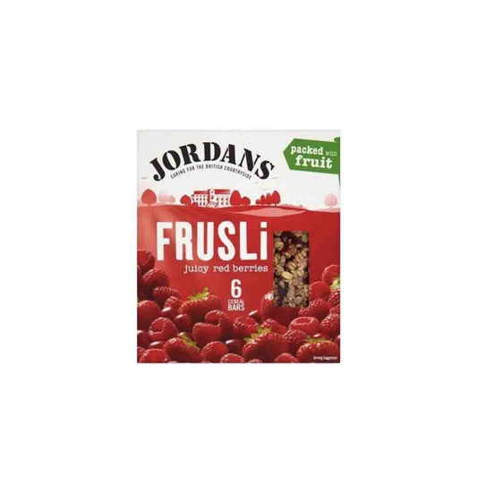 JORDANS FRUSLI WILD BERRIES CEREAL BAR 6PACK 6x180G