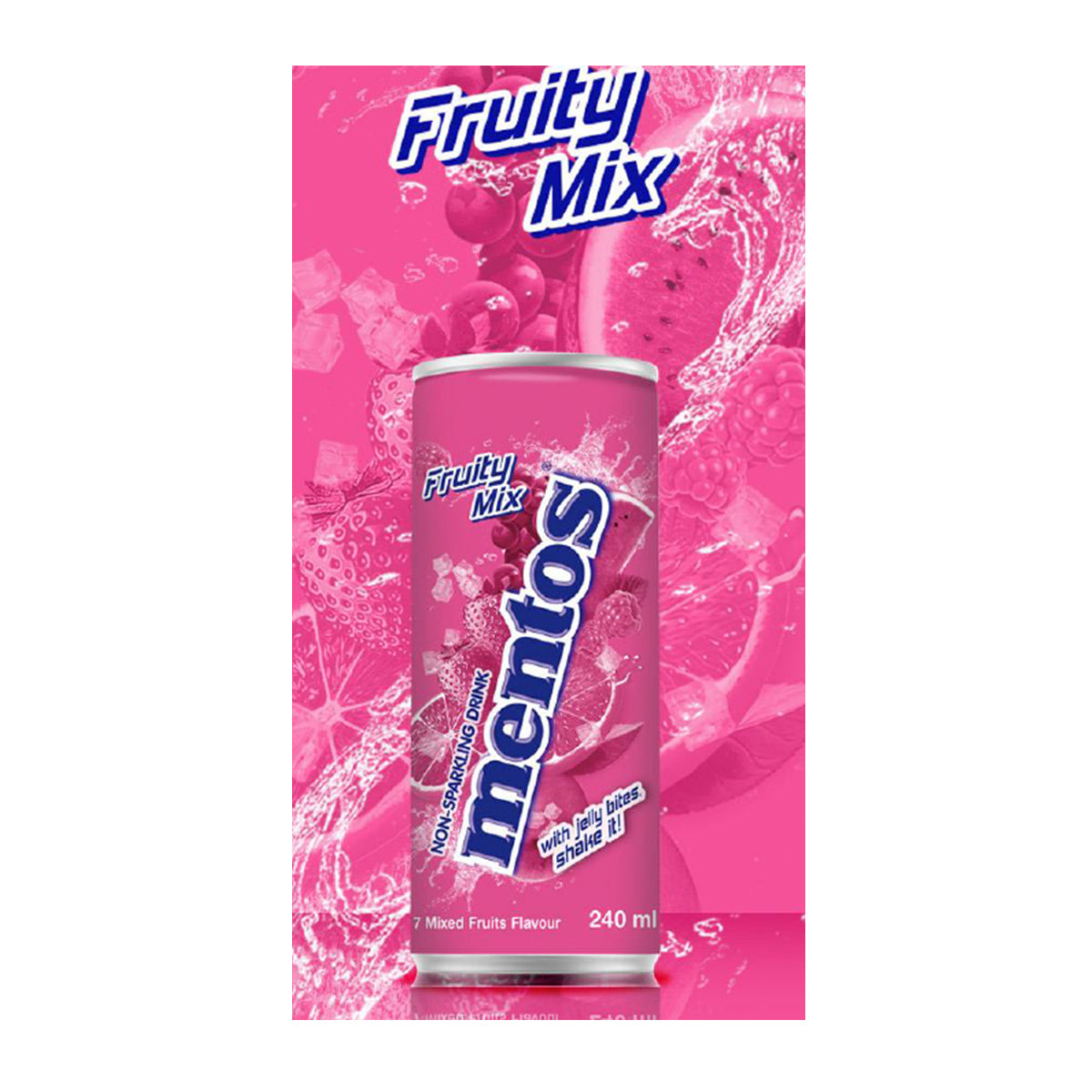 Mentos Fruity Mix 240ml • Snackje