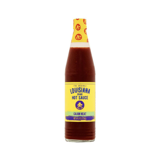 LOUISIANA BRAND CAJUN HEAT HOT SAUCE 12X6 FL OZ