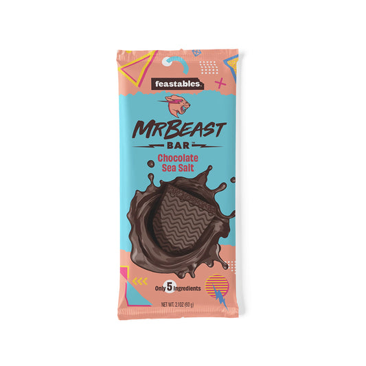 Mr Beast Sea Salt Dark Chocolate Bar 60g