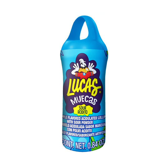 Lucas Muecas – Sour Apple Lollipop W Powder 24g