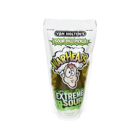 VAN HOLTEN WARHEAD FLAVORED PICKLE 12X1 OZ