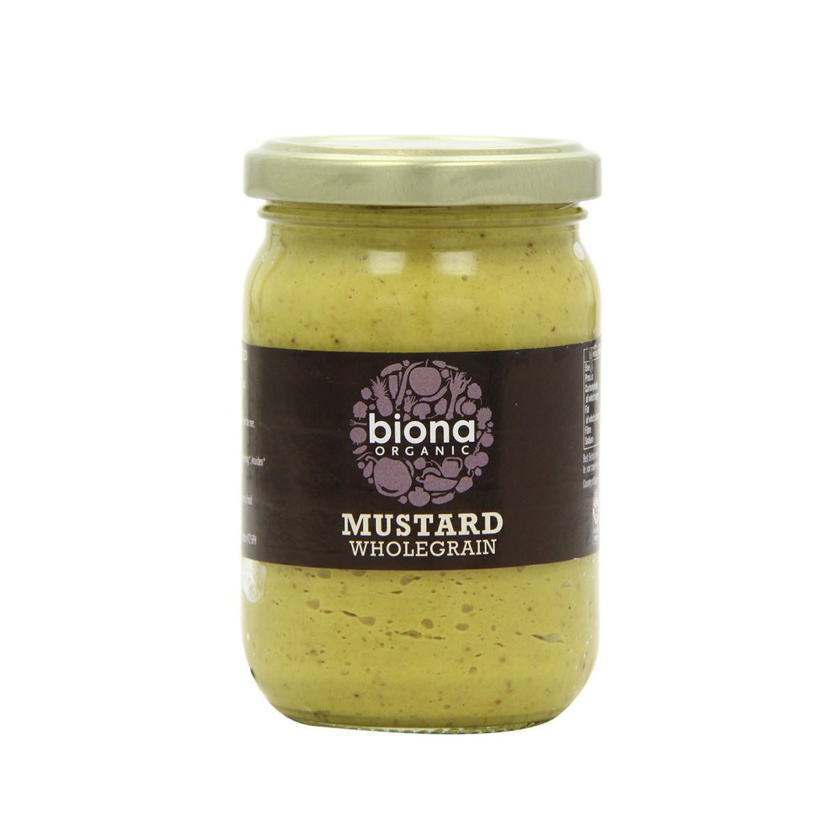 BIONA DIJON MUSTARD ORGANIC 6x200G