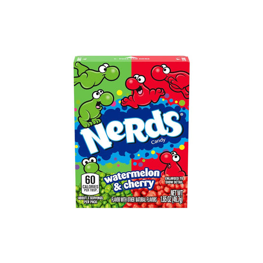 Nerds Candy, Watermelon & Wild Cherry Flavor, 1.65g