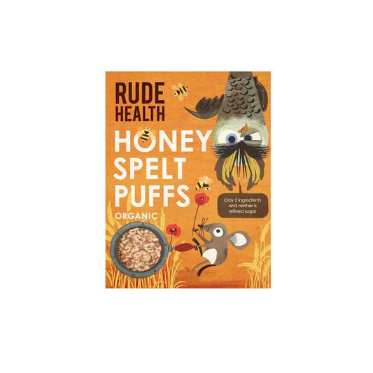 RUDE HEALTH HONEY SPELT PUFFS 8x175G