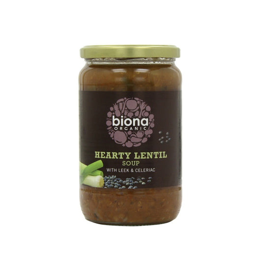 BIONA HEARTY LENTIL SOUP ORGANIC 6x680G