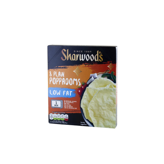 SHARWOOD'S MICROWAVABLE CTE POPPADOM 12x94G