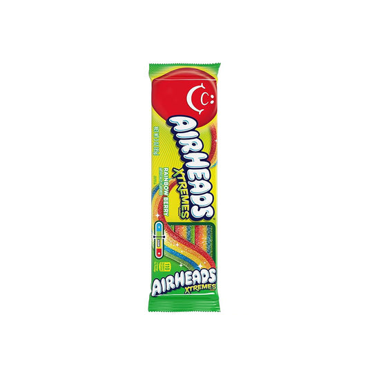 Airheads Rainbow Berry Flavor Sour Candy 3 Ounce