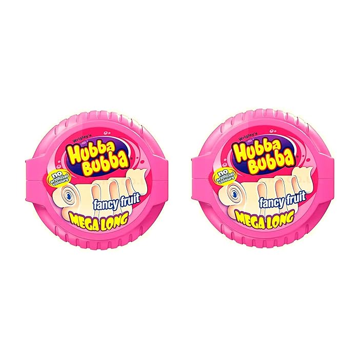 Fancy Fruit Tape Chewing Gum 2x56g