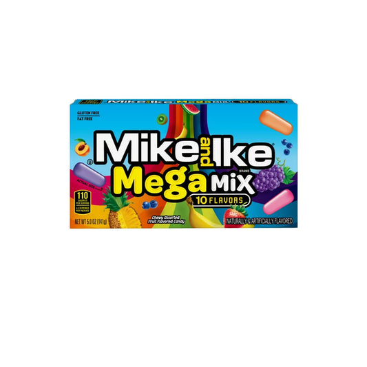 Mike and Ike Mega Mix Chewy Candy 141g