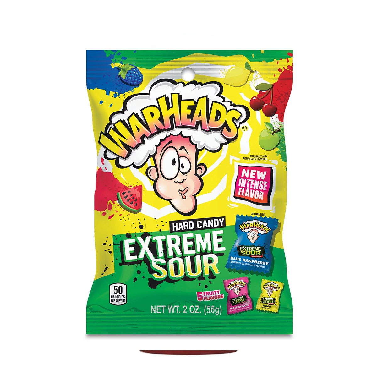 WarHeads Extreme Sour Hard Candy 56g