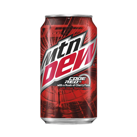 Mountain Dew Code Red Cherry Flavored 355ml