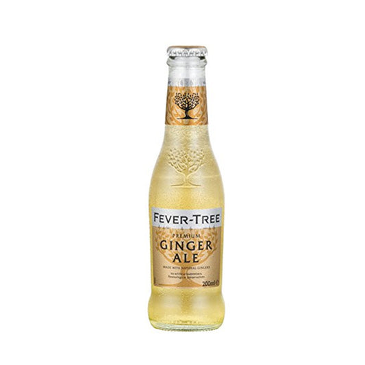 Fever-Tree Premium Ginger Ale, No Artificial Sweeteners, Flavourings 200ml