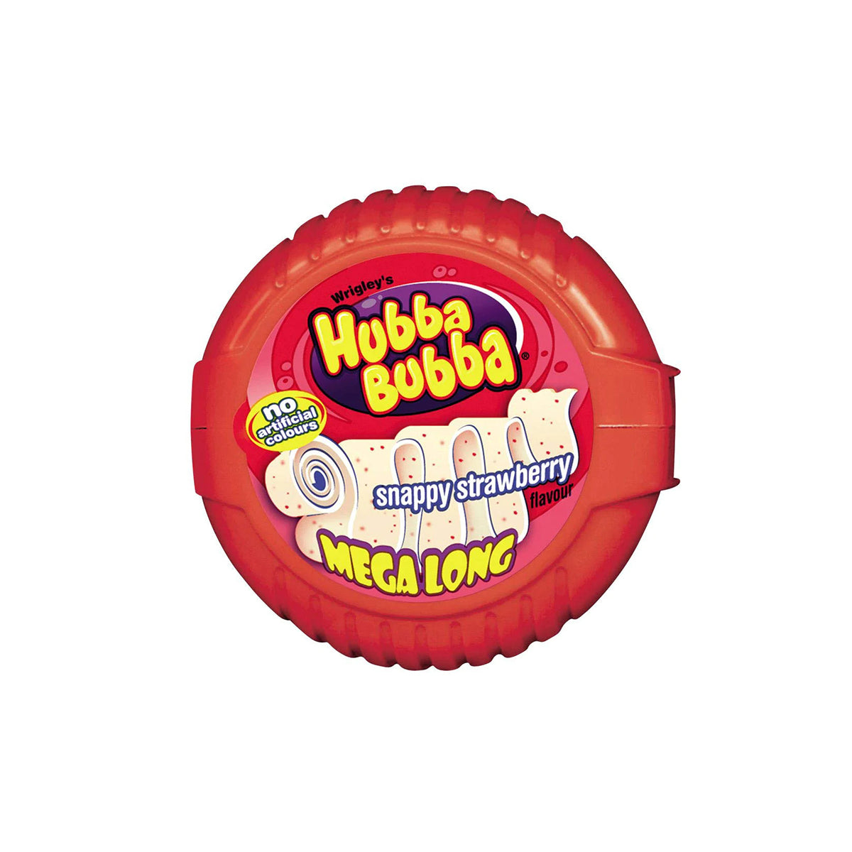 HUBBA BUBBA TAPE SNAPPY Strawberry Mega Long Tape gum 56g